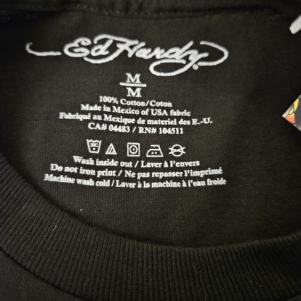 NWT Ed Hardy Medium T-Shirt - Picture 7 of 8